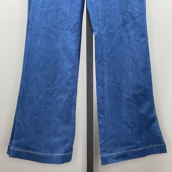 Jason Wu Jeans Womens 30 10 Medium blue denim wide leg designer casual classic - Picture 3 of 9